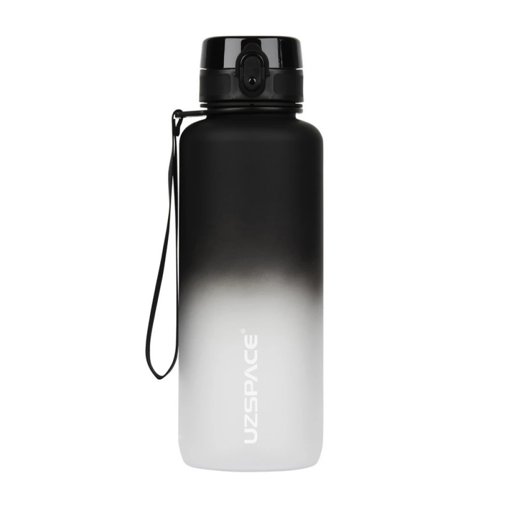 Uzspace Gradient Waterbottle 1000 мл, Чёрно-белый
