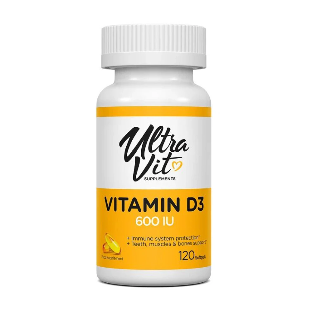 VP Lab Vitamin D3 600 МО 120 софт капсул