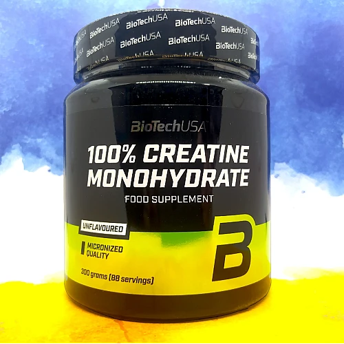 Фото 100% Creatine Monohydrate Biotech USA