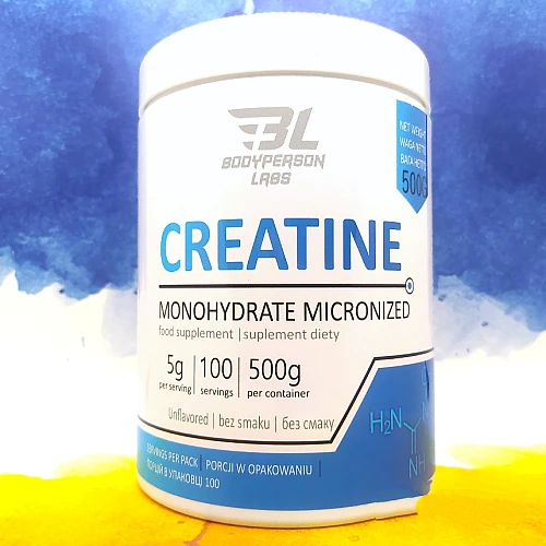Фото Bodyperson Labs Creatine Monohydrate Micronized 500 грамм