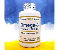 California Gold Nutrition Omega-3 Fish Oil