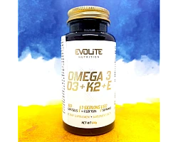 Evolite Nutrition Omega 3+D3+K2MK7+E