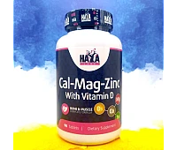 Haya Labs Calcium Magnesium Zinc with Vitamin D