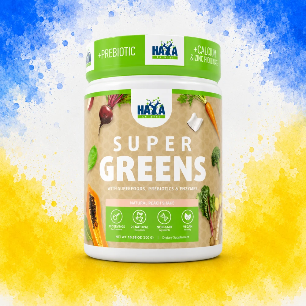 Haya Labs Super Greens 300 грам