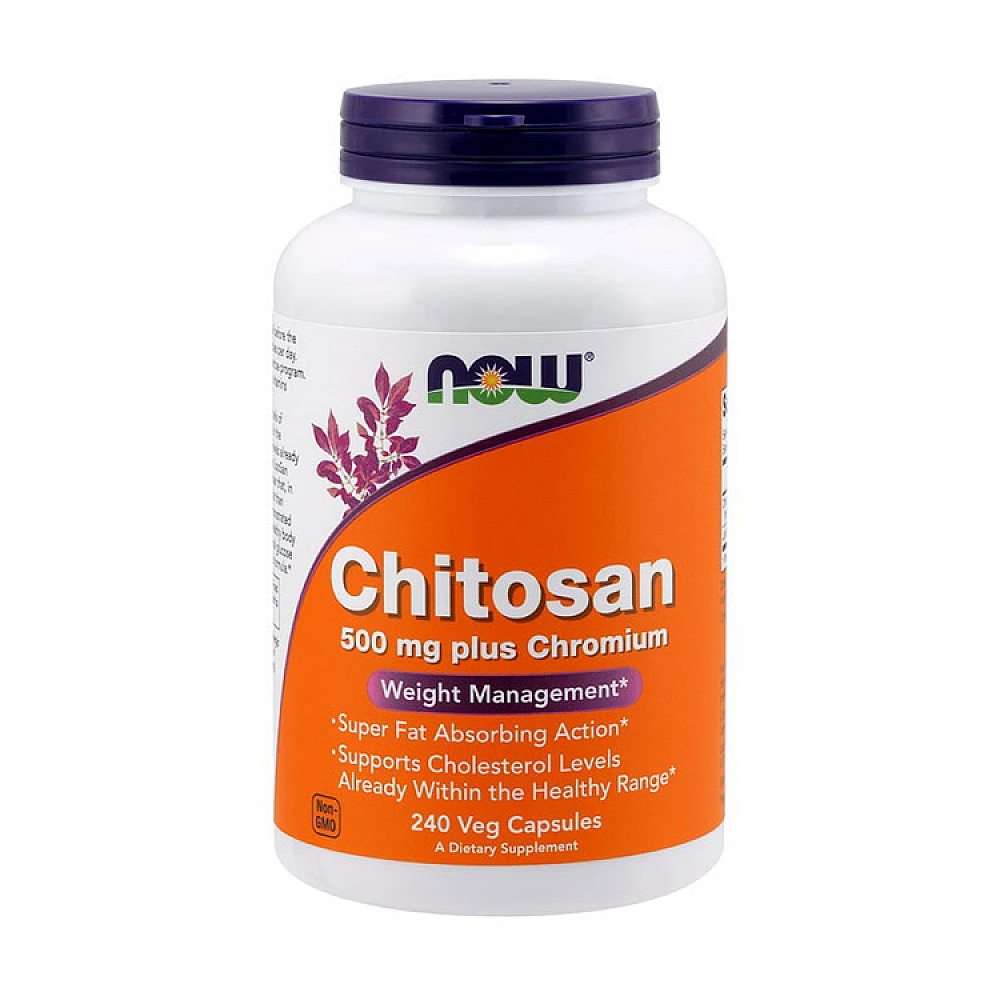 NOW Chitosan 500 mg plus Chromium