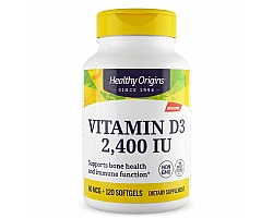Healthy Origins Vitamin D3 2400 МЕ Healthy Origins Vitamin D3 2400 МЕ