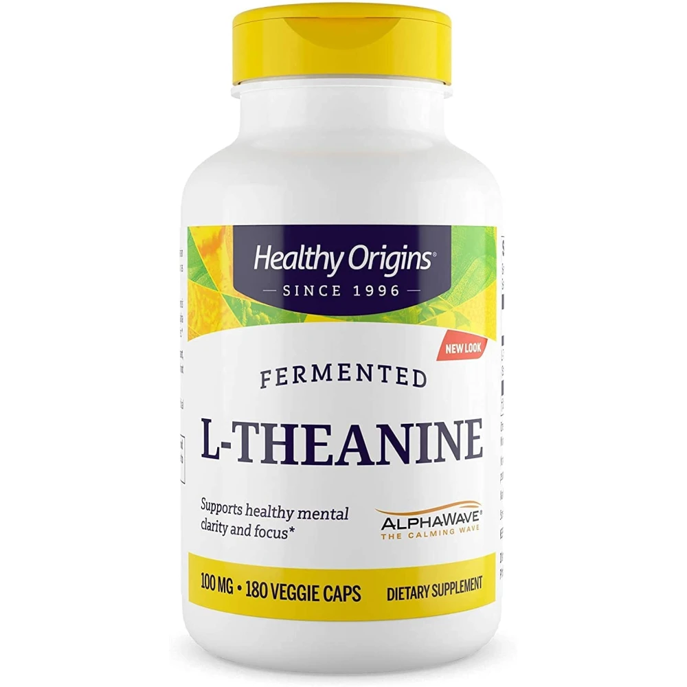 Healthy Origins L-Theanine 100 mg