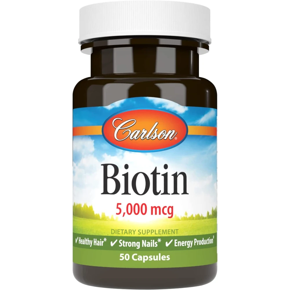 Carlson Labs Biotin 5000 mcg