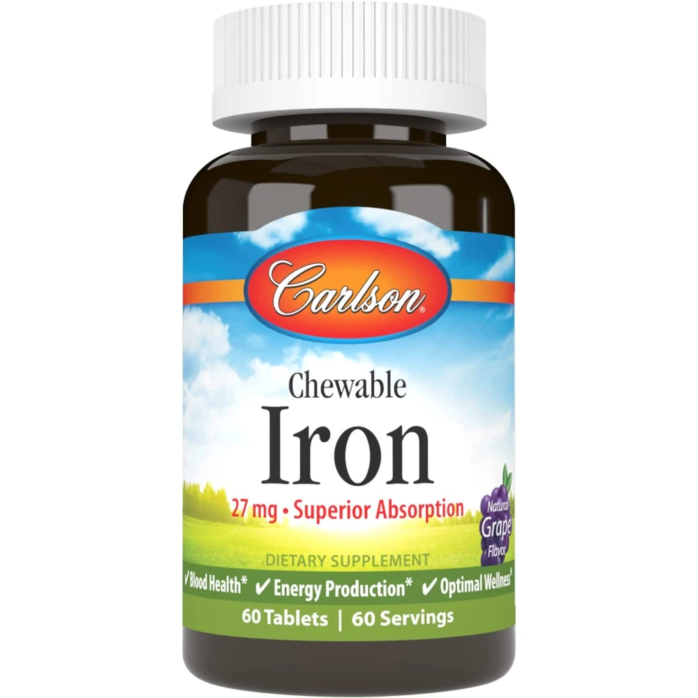 Carlson Labs Chewable Iron 27 mg