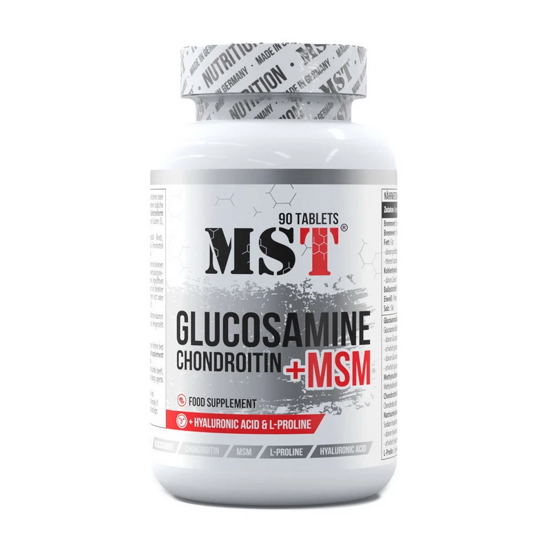 MST Glucosamine Chondroitin + MSM + hyaluronic acid