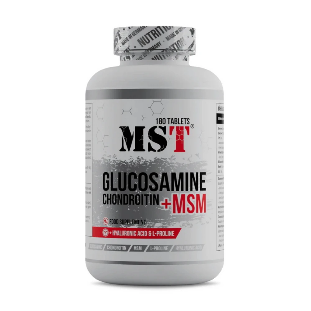 MST Glucosamine Chondroitin + MSM + hyaluronic acid