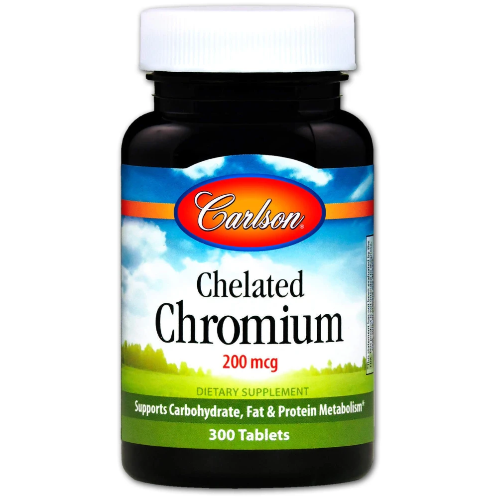 Carlson Labs Chelated Chromium 200 mcg