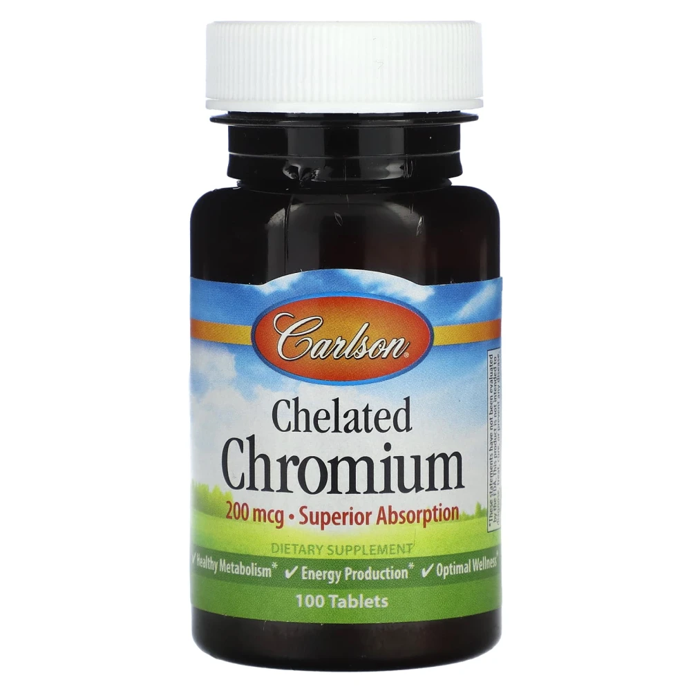 Carlson Labs Chelated Chromium 200 mcg