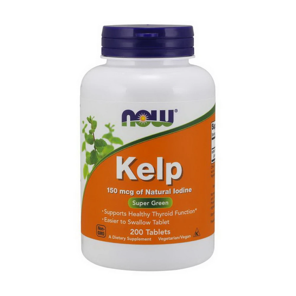 NOW Kelp 150 mcg 200 таблеток
