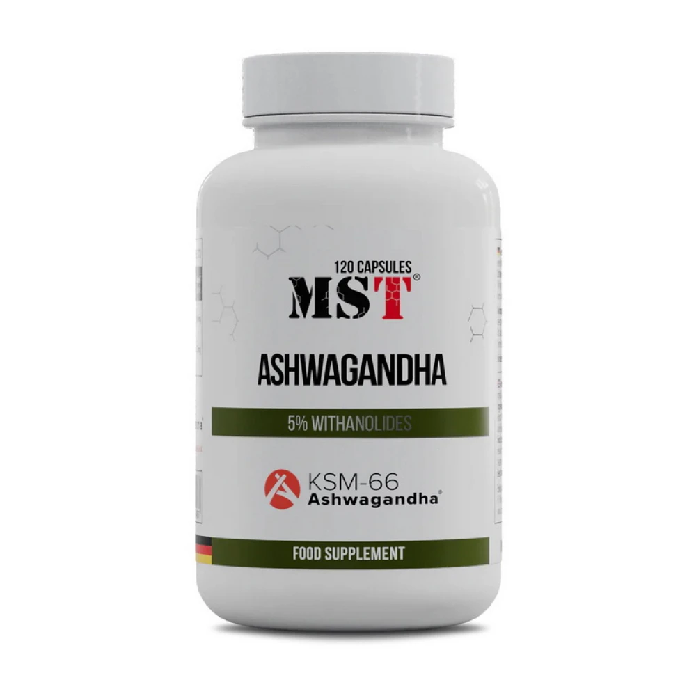 MST Ashwagandha Root Powder 100 капсул