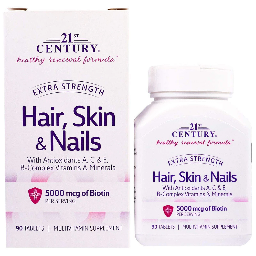 21st Century Hair Skin & Nails Extra Strength