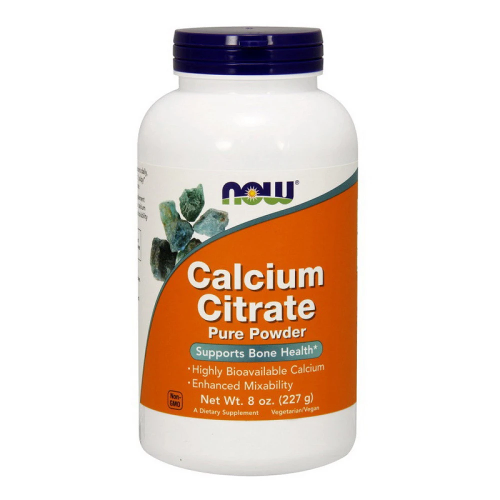 NOW Calcium Citrate Pure Powder 227 грам