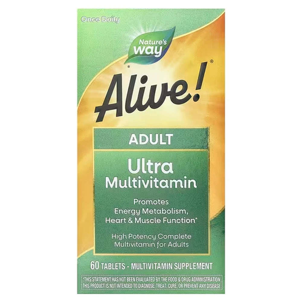 Nature's Way Alive! Adult Ultra Potency 60 таблеток