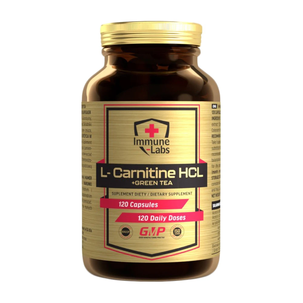 Immune Labs L-Carnitine HCL + Green Tea