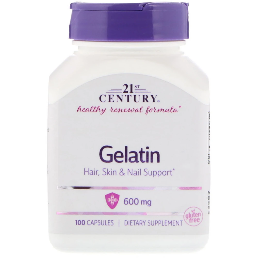 21st Century Gelatin 600 mg
