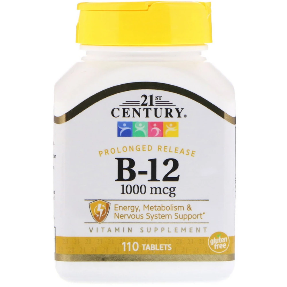 21st Century B-12 Prolonged Release 1000 mcg