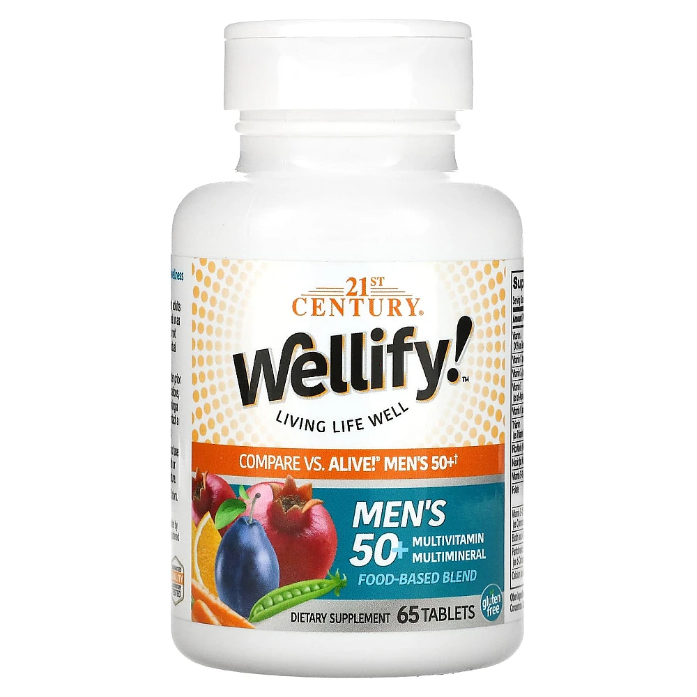 21st Century Wellify Men's 50+ Multivitamin Multimineral