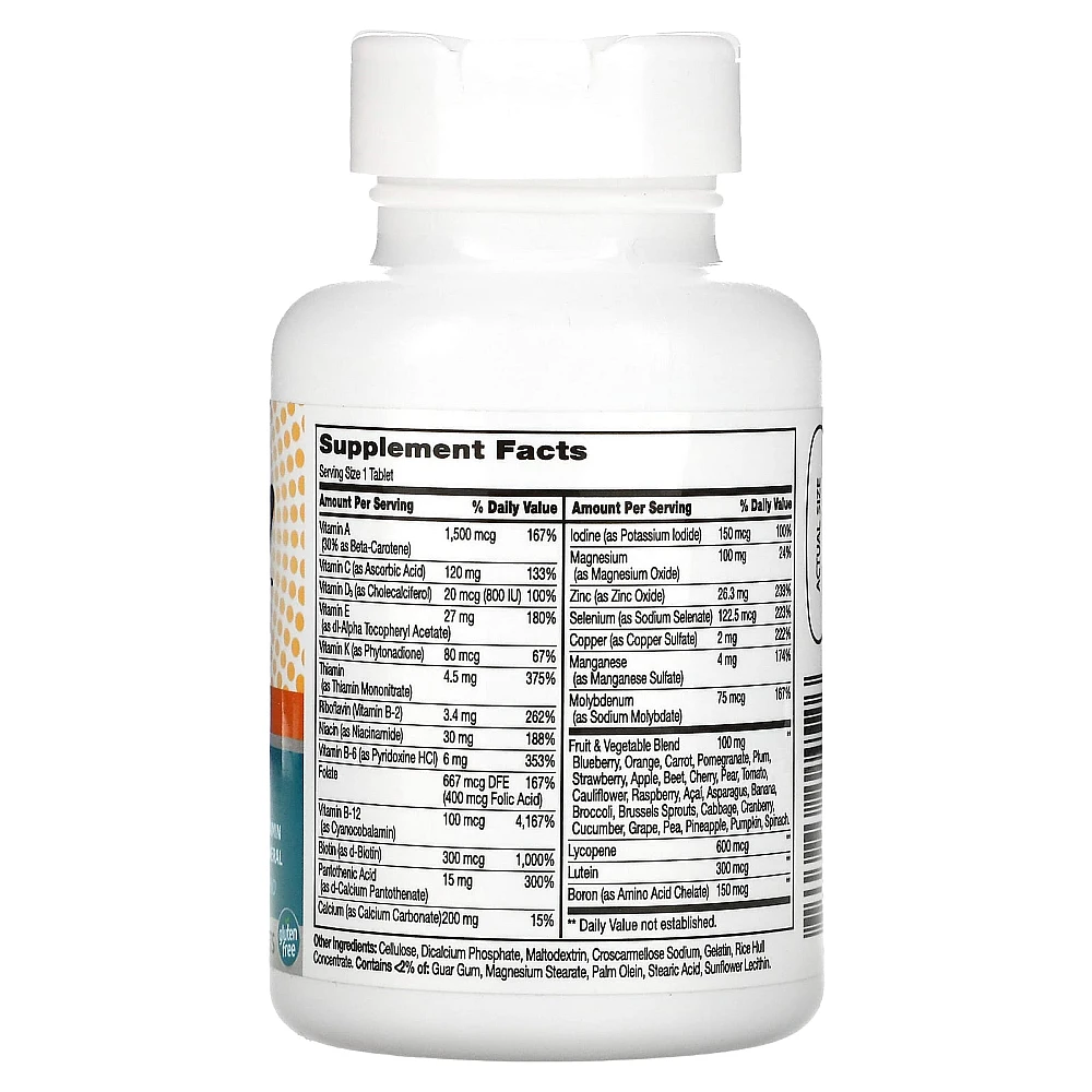 21st Century Wellify Men's 50+ Multivitamin Multimineral