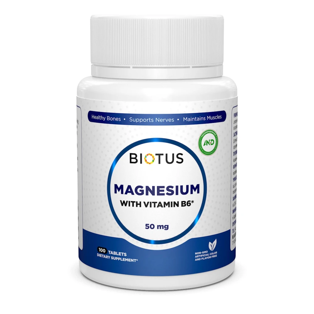 Biotus Magnesium with Vitamin B6