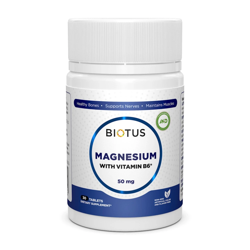 Biotus Magnesium with Vitamin B6