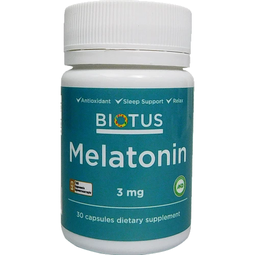 Фото Biotus Melatonin 3 mg