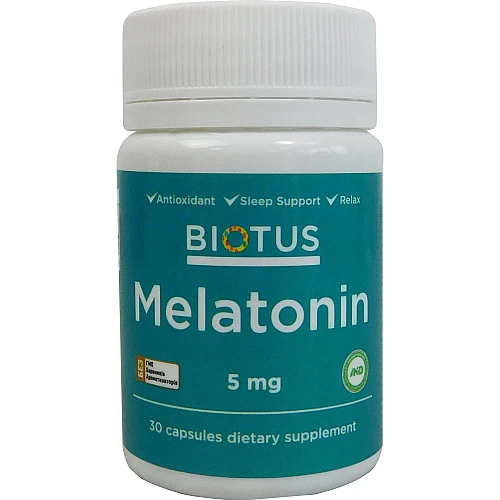 Фото Biotus Melatonin 5 mg