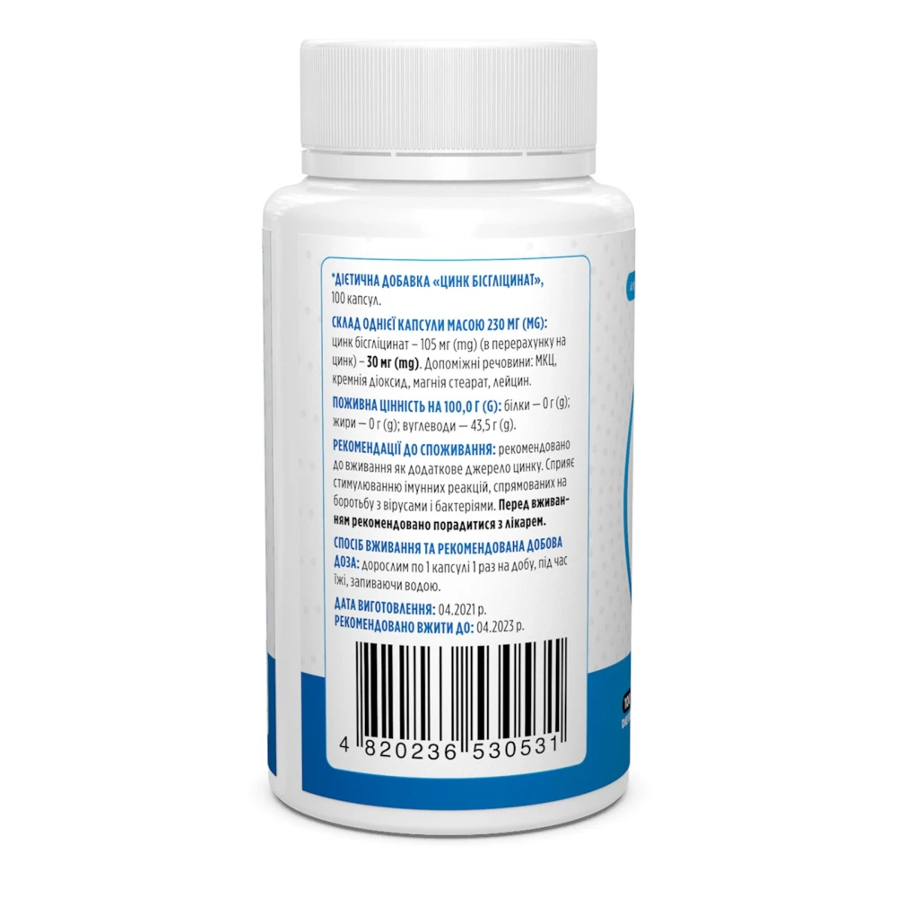Biotus Zinc Bisglycinate 30 mg