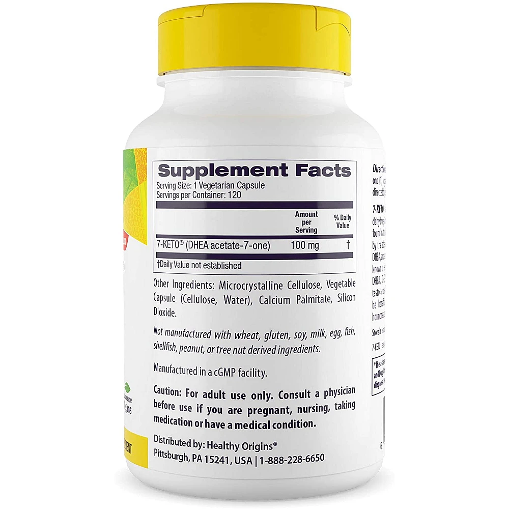 Healthy Origins 7-Keto 100 mg