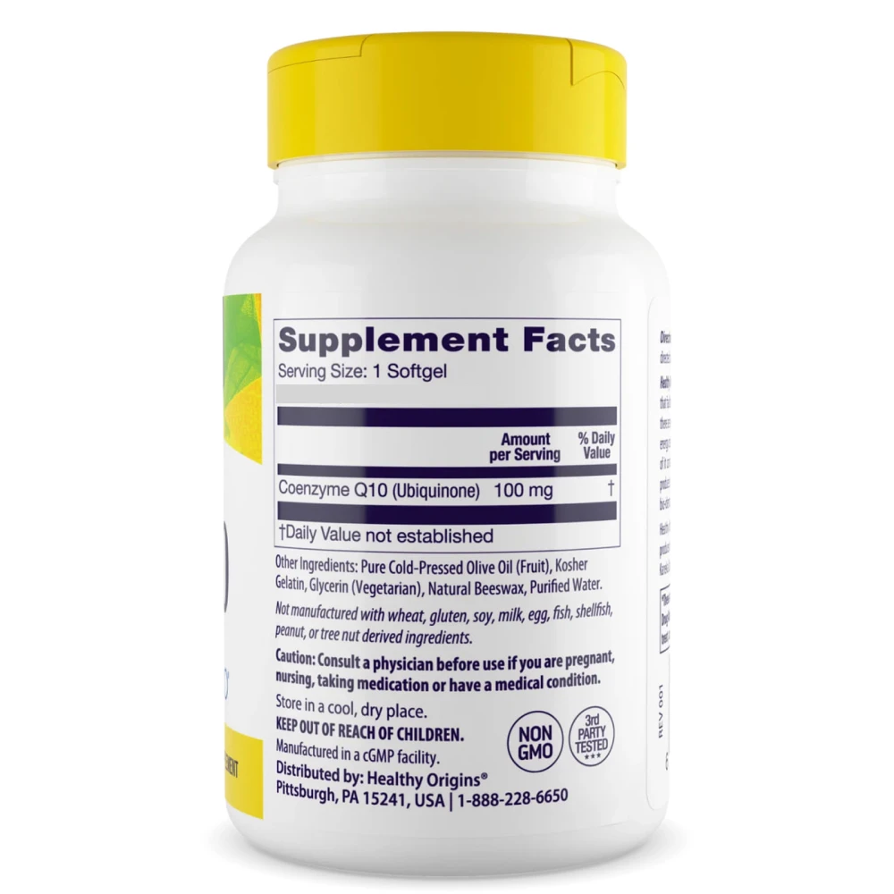 Healthy Origins Healthy Origins CoQ10 (Kaneka Q10) 100 mg