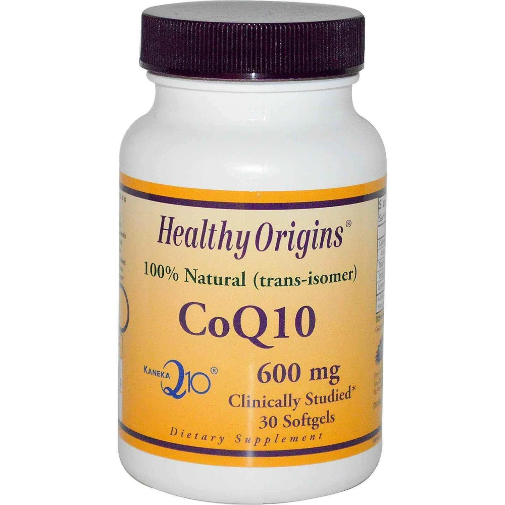 Healthy Origins CoQ10 Kaneka Q10 600 mg