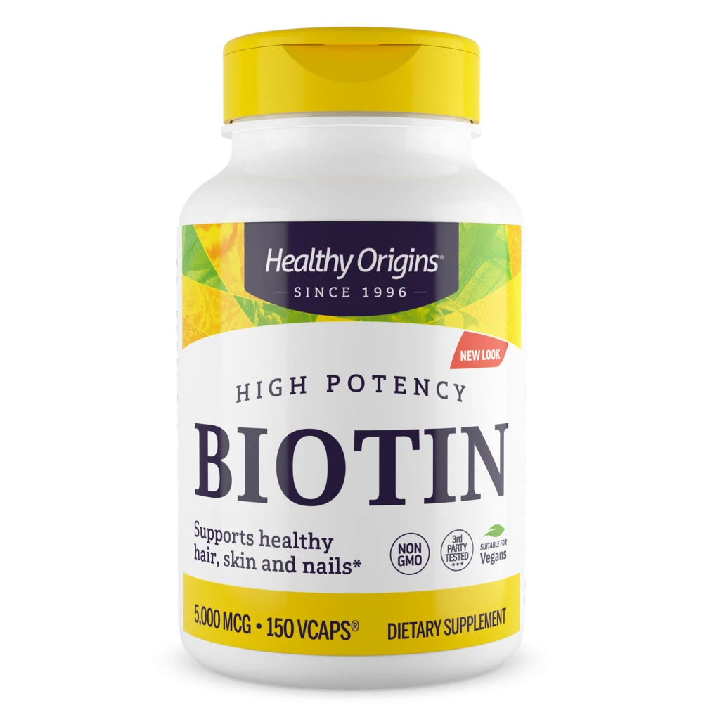 Healthy Origins Biotin High Potency 5000 mcg