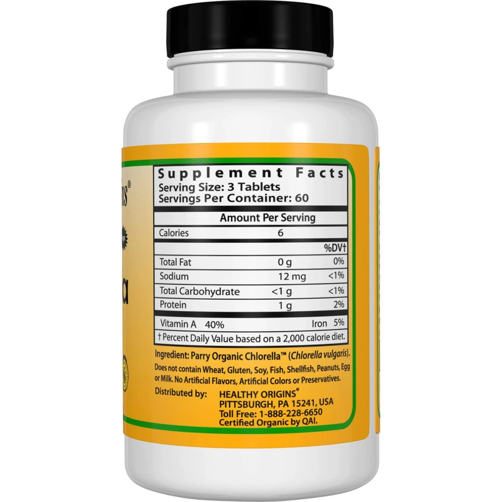 Healthy Origins Organic Chlorella