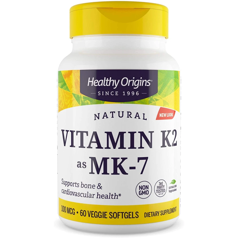 Healthy Origins Vitamin K2 as MK-7 Natural 100 mcg