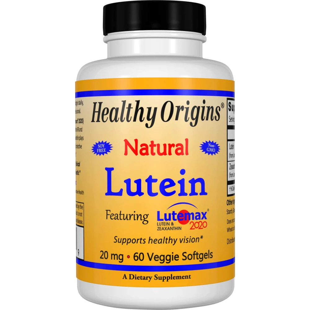 Healthy Origins Lutein Natural 20 mg