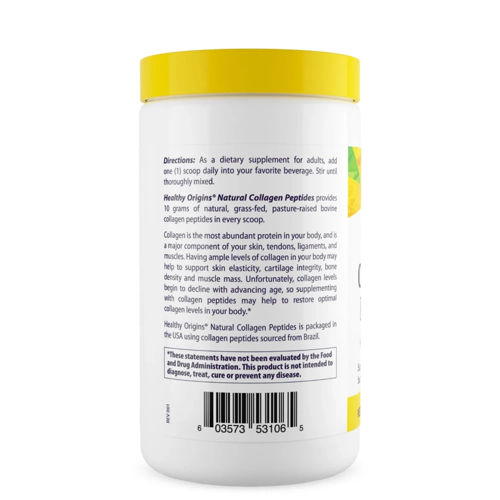 Healthy Origins Collagen Peptides Supports Healthy Skin Hair