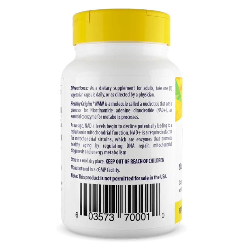Healthy Origins Nicotinamide Mononucleotide NMN 300 mg