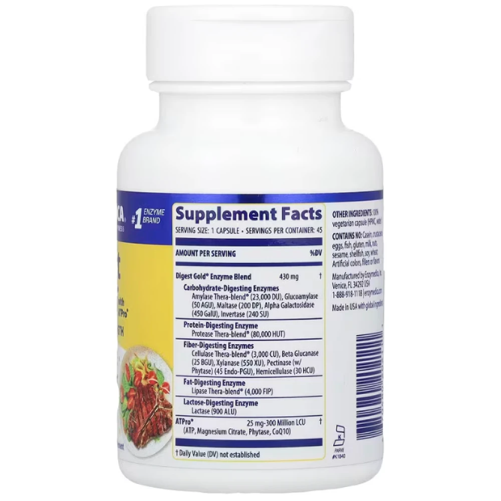 Enzymedica Digest Gold with ATPro