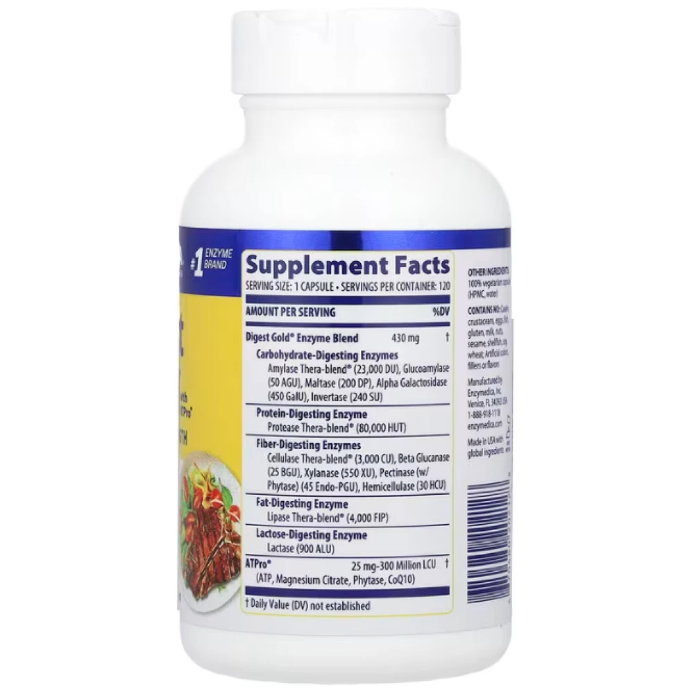 Enzymedica Digest Gold with ATPro