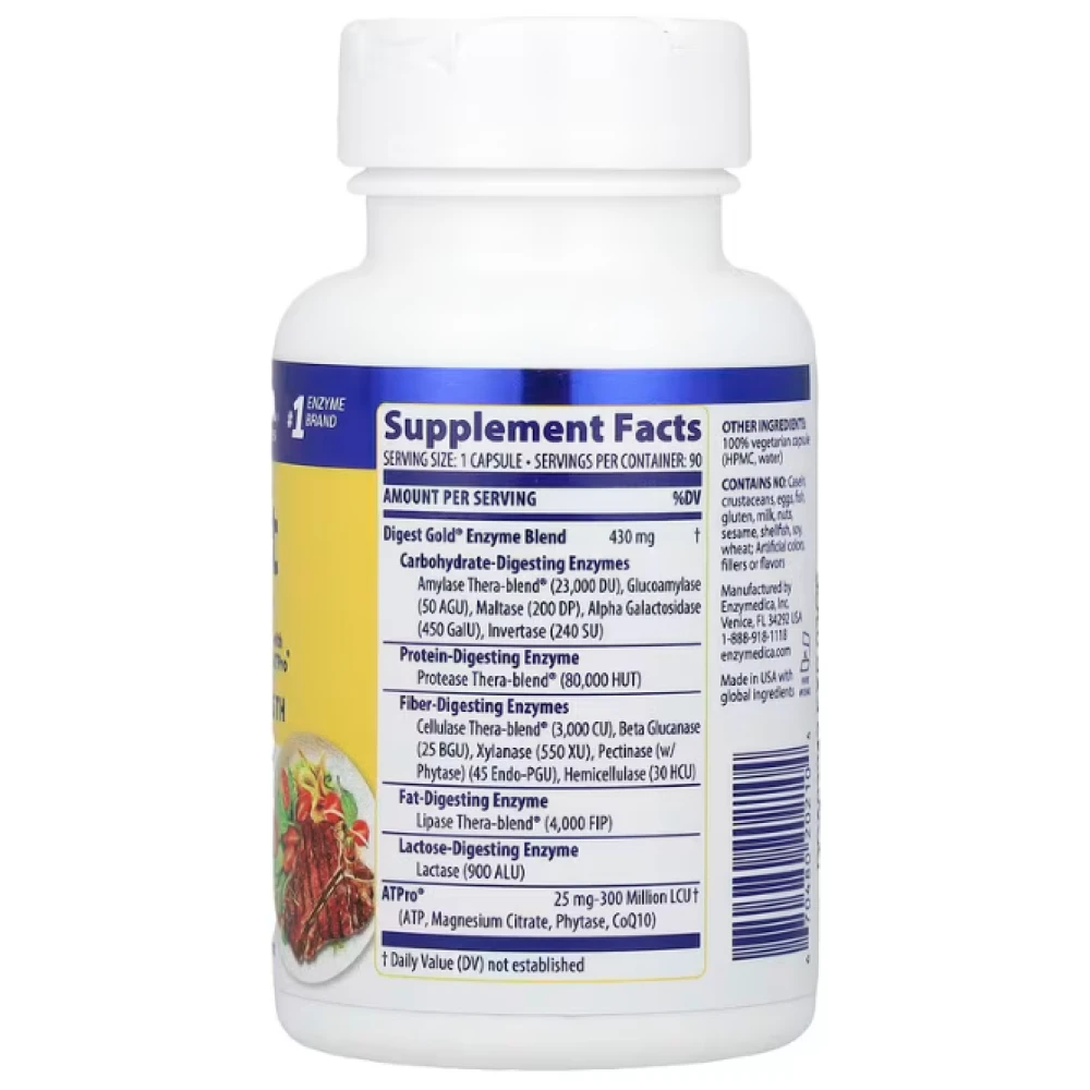 Enzymedica Digest Gold with ATPro