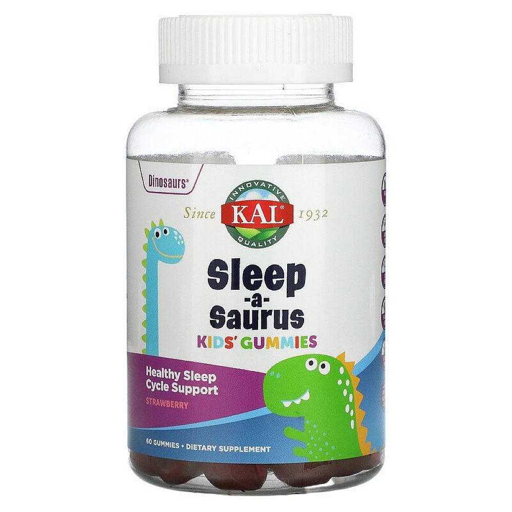 KAL Sleep-a-Saurus Kid's Gummies Strawberry