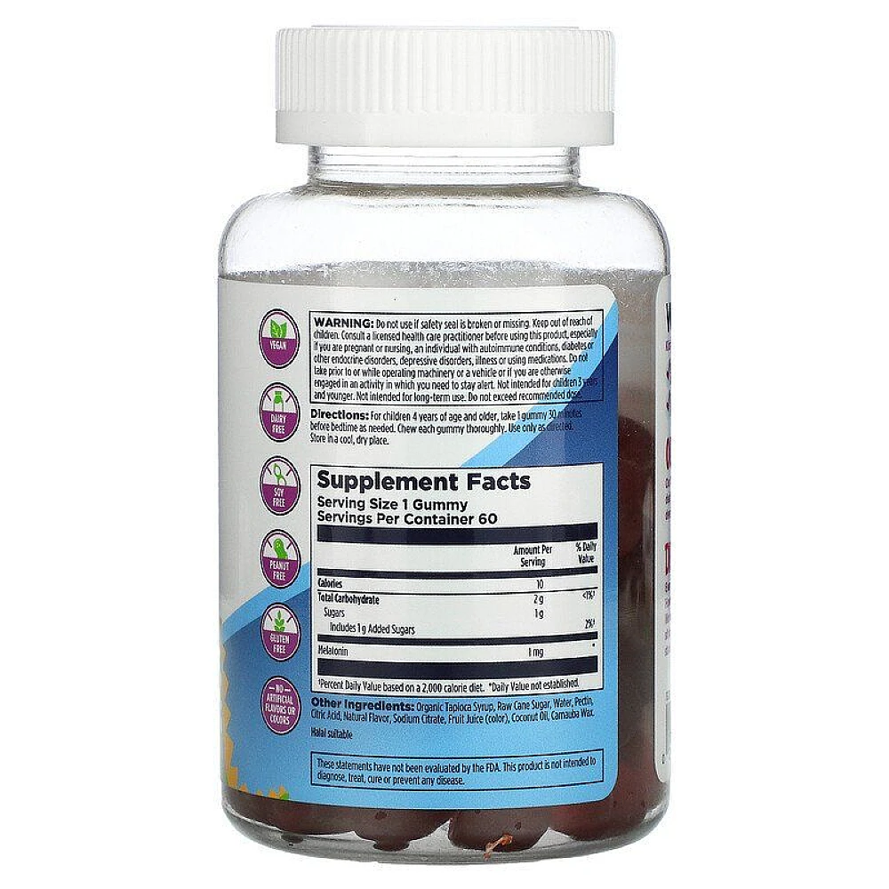 KAL Sleep-a-Saurus Kid's Gummies Strawberry