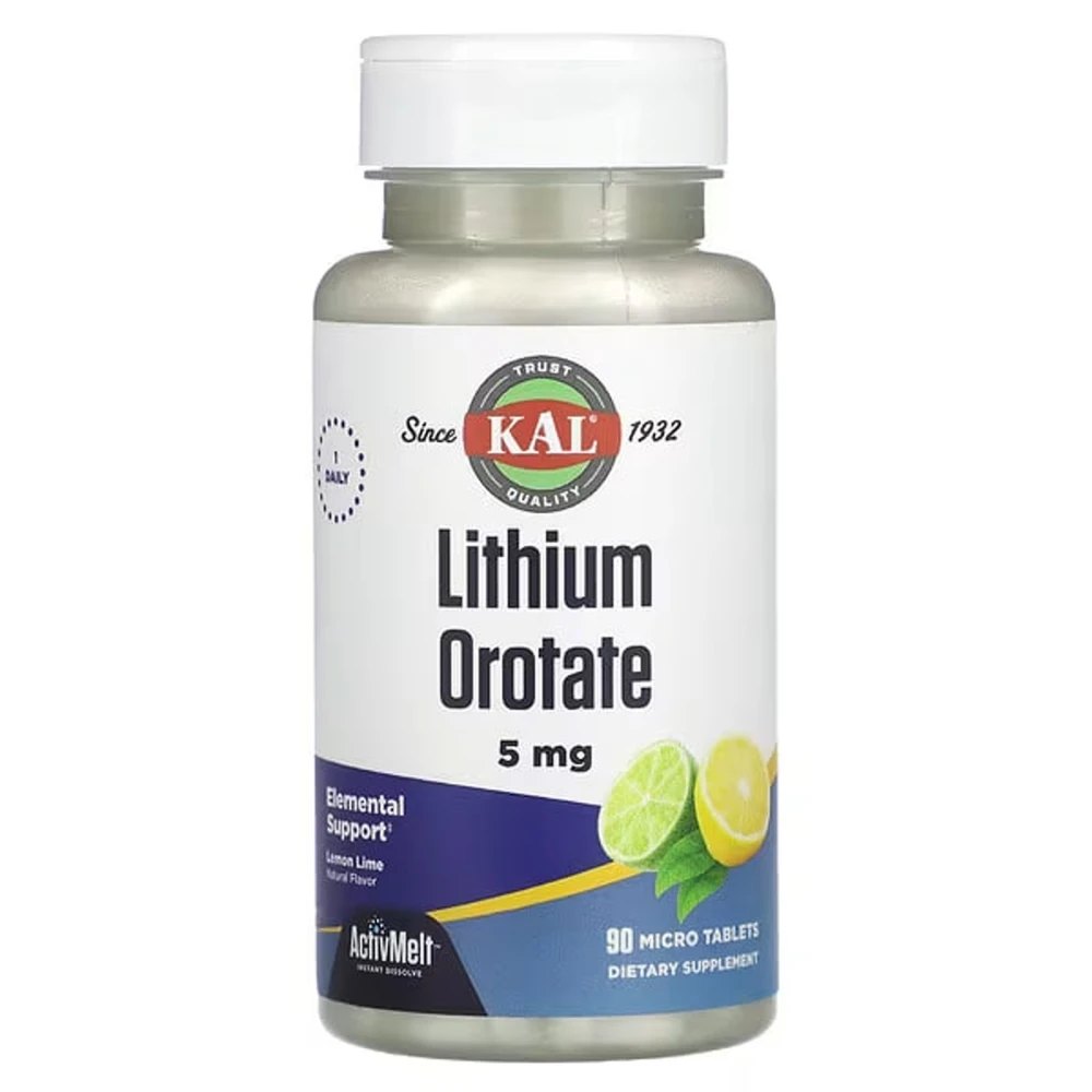 KAL Lithium Orotate 5 mg
