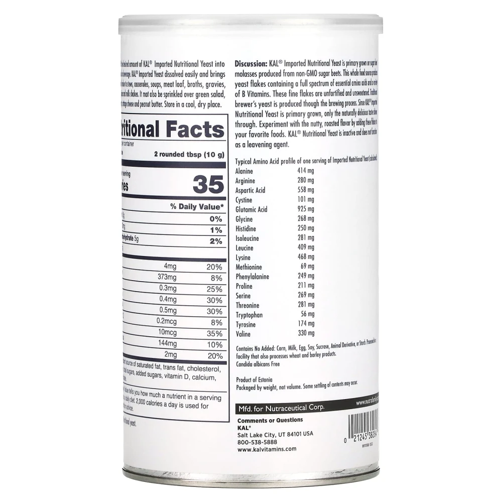 KAL Imported Nutritional Yeast Fine Flakes