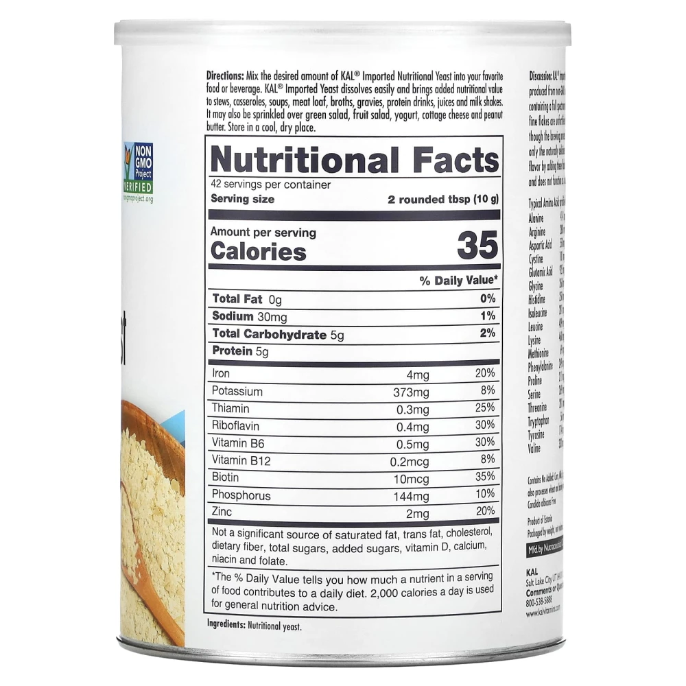KAL Imported Nutritional Yeast Fine Flakes