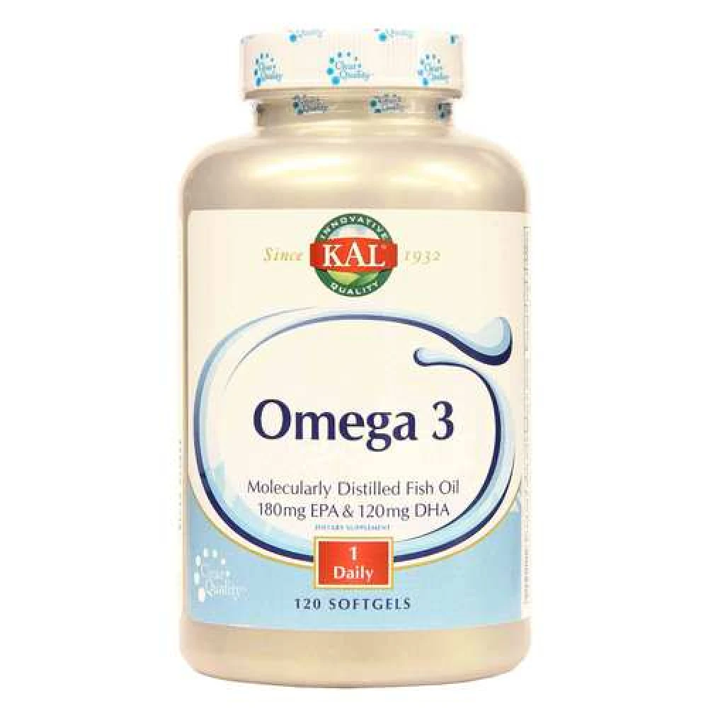 KAL Kal Omega 3 Fish 180/120 1000mg